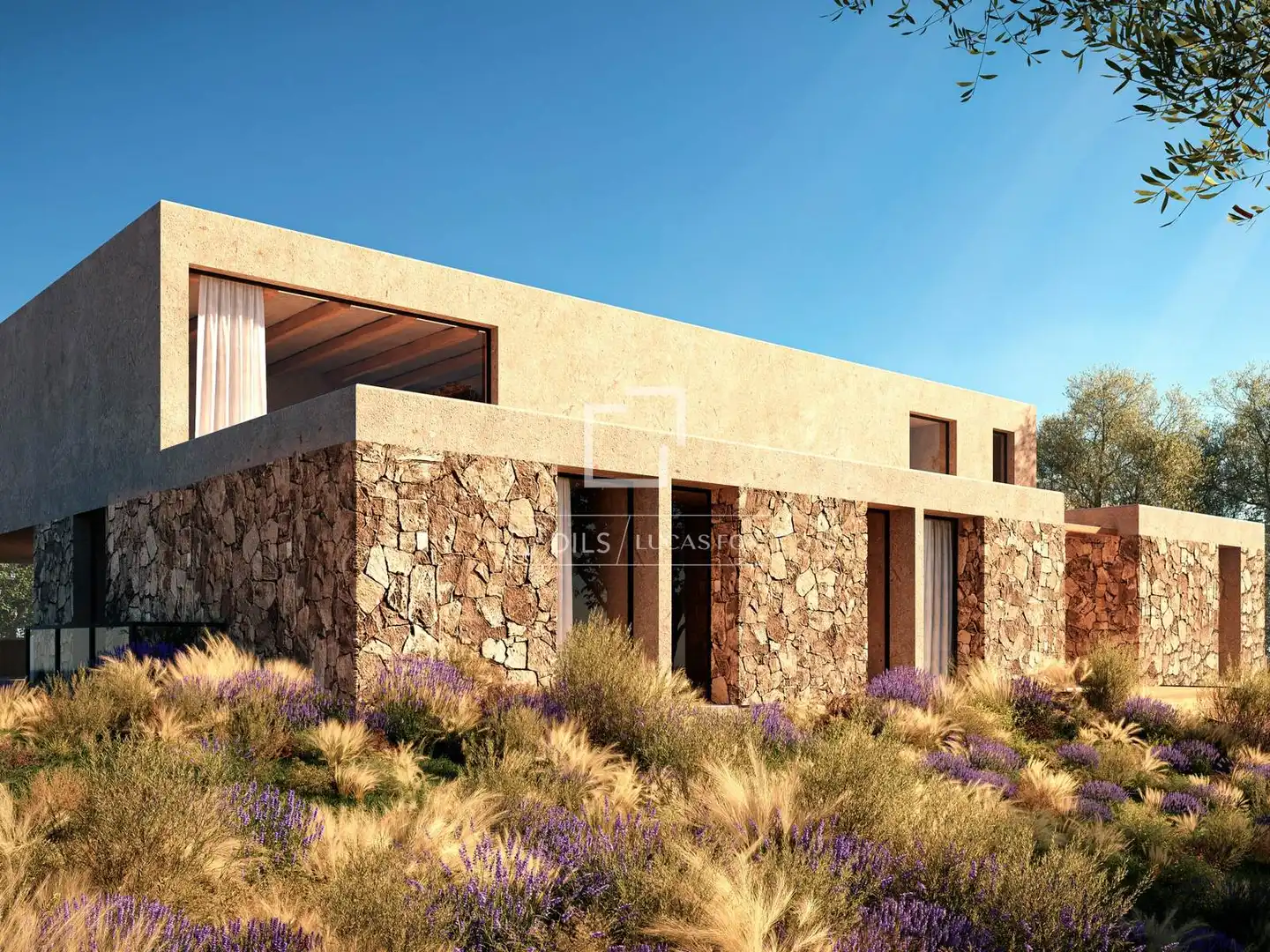Exterior view of Houses for sale in Santa Eulària des Riu  with Air Conditioner, Private garden and Terrace