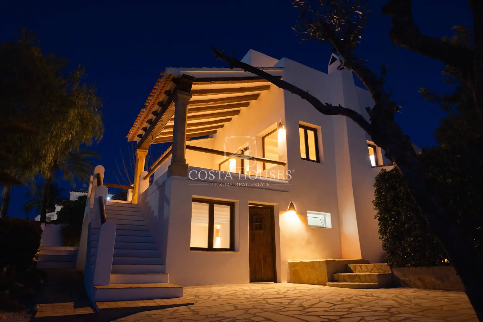 Exterior view of Houses for sale in Jávea / Xàbia  with Air Conditioner, Private garden and Terrace