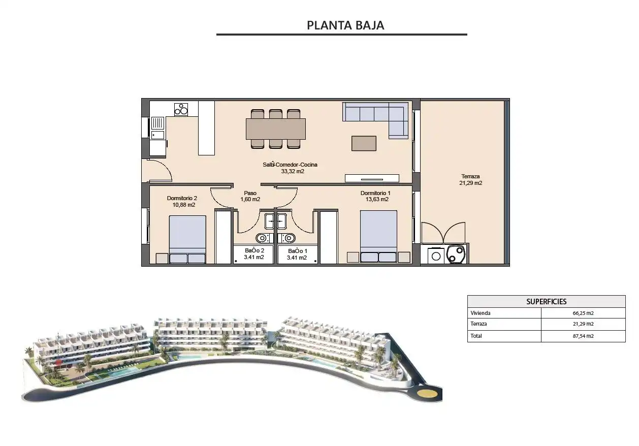 Erdgeschosswohnung mit Pool zum Verkauf in Balcón de Finestrat - Terra Marina, imagen 35