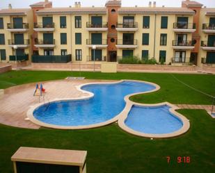 Swimming pool of Flat for sale in Llucmajor  with Air Conditioner, Private garden and Storage room