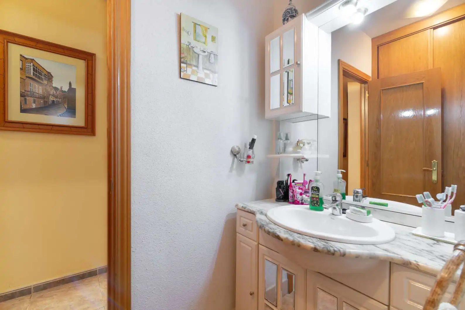 Bany de Casa o xalet en venda en Nuevo Baztán amb Aire condicionat, Calefacció i Jardí privat