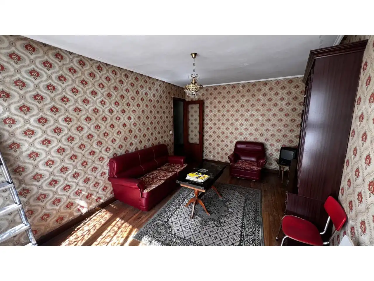 Living room of Flat for sale in Espinosa de los Monteros  with Heating, Storage room and Furnished