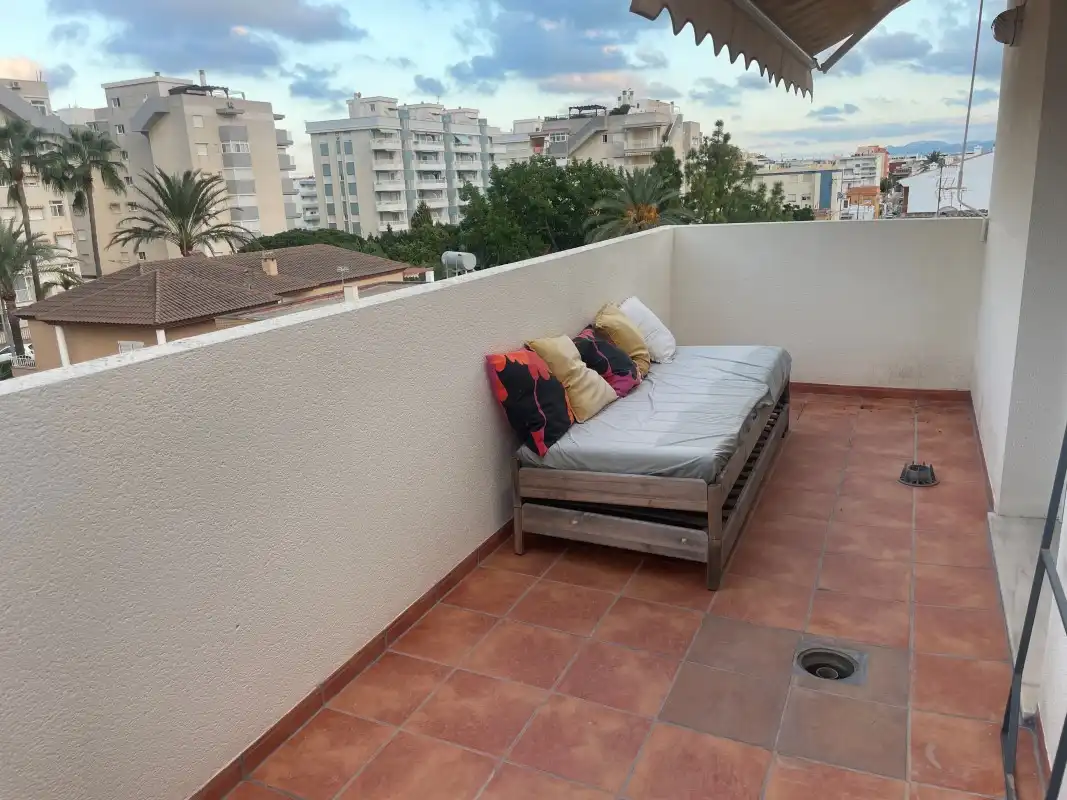 Terraza de Ático en venta en Daimús con Aire acondicionado, Jardín privado y Terraza