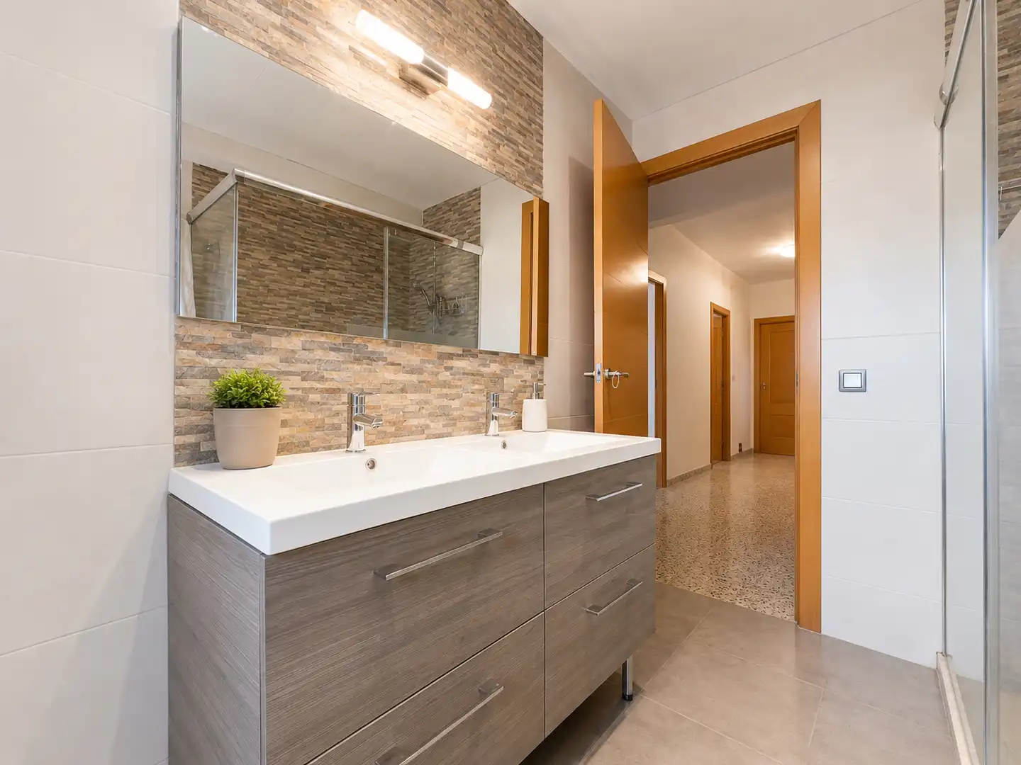 Bathroom of Country homes for sale in Argentona  with Air Conditioner, Heating and Private garden