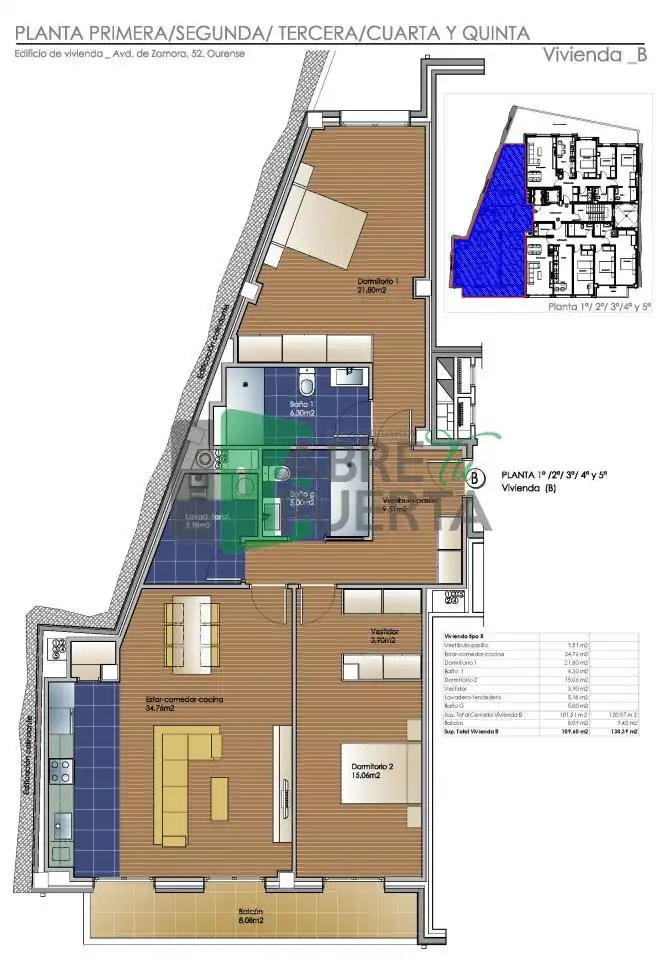 Piso con ascensor en venta en Posío, imagen 4