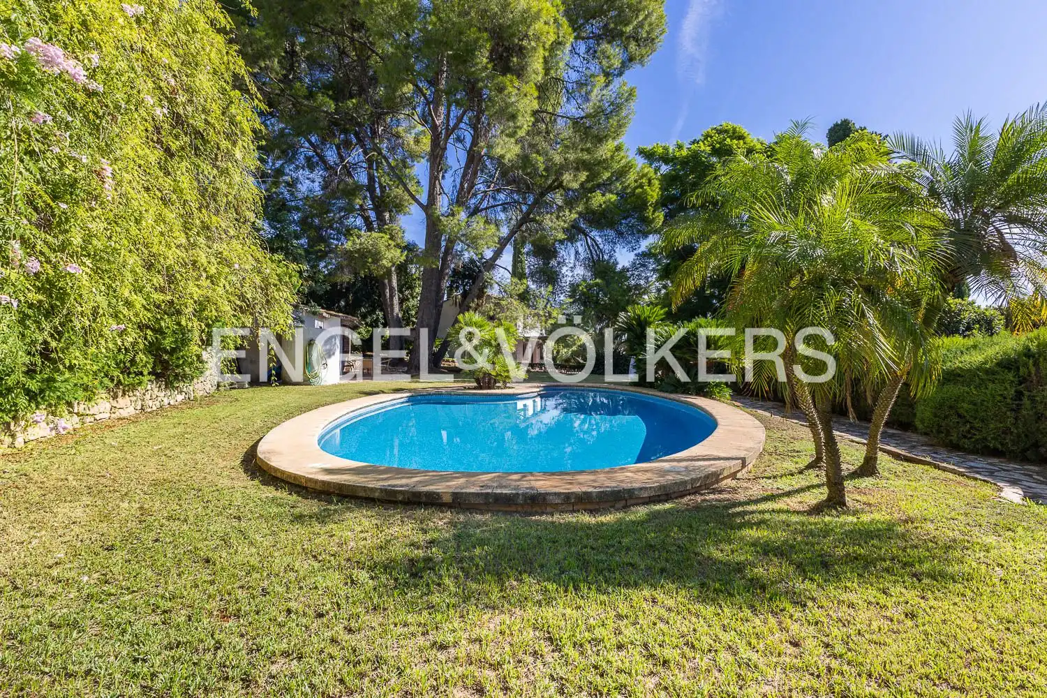 Piscina de Finca rústica en venta en Pego, Alicante