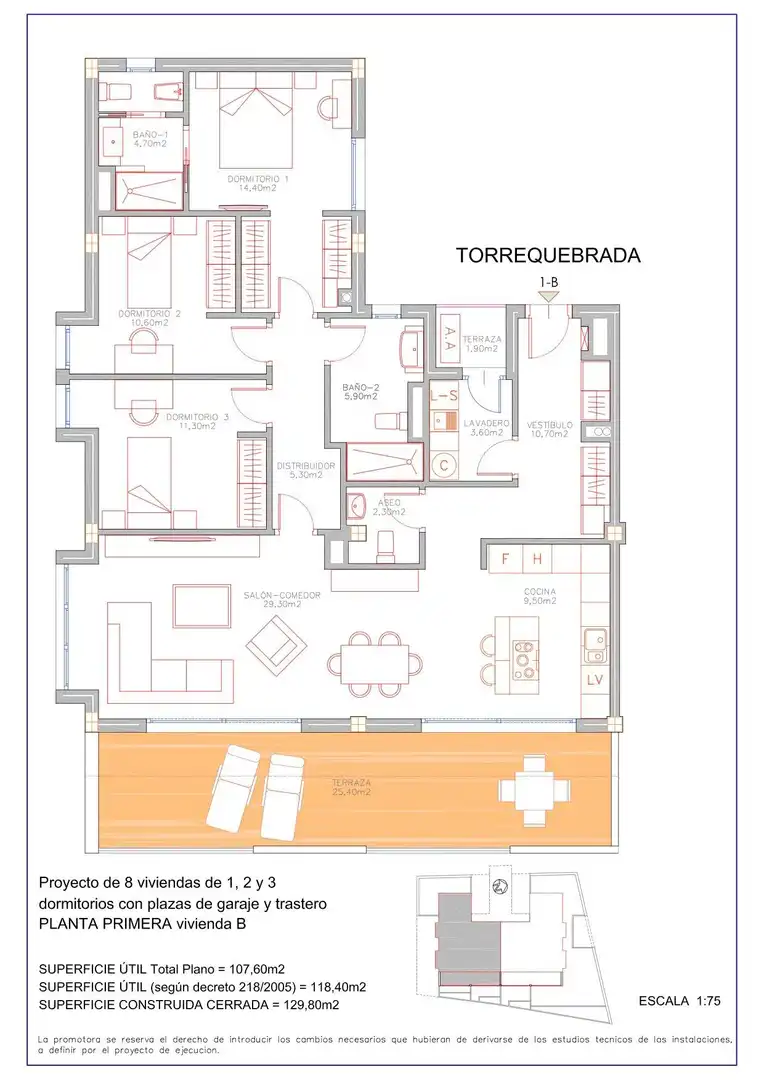 Apartament amb jardí en venda a Torrequebrada, imagen 7
