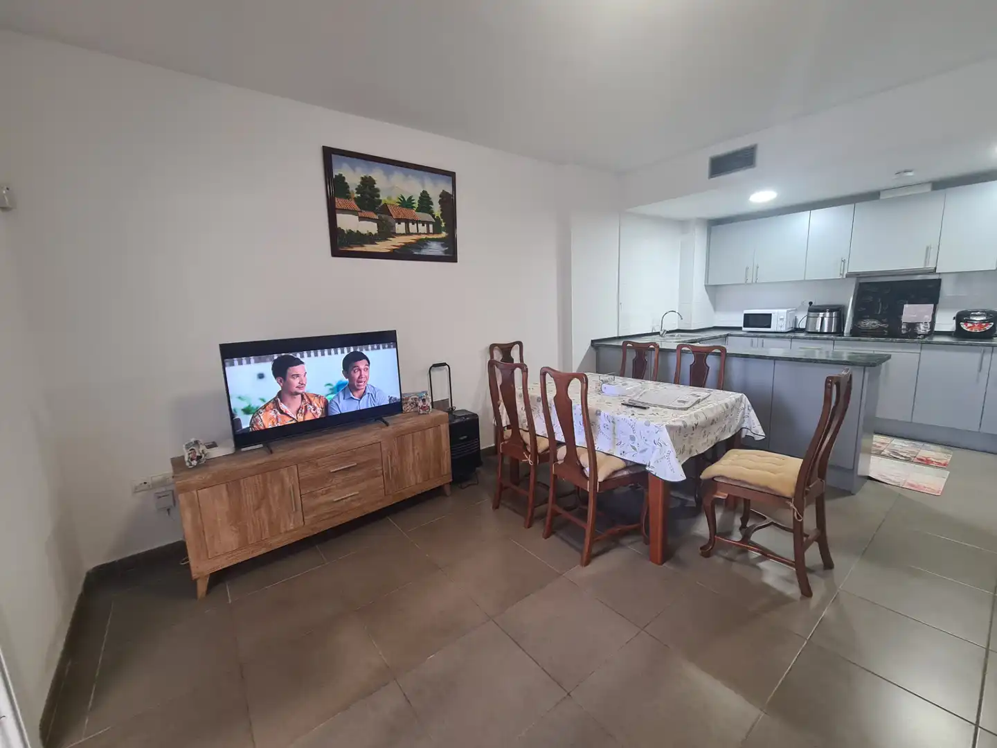 Dining room of Flat for sale in Vinaròs  with Air Conditioner, Heating and Furnished