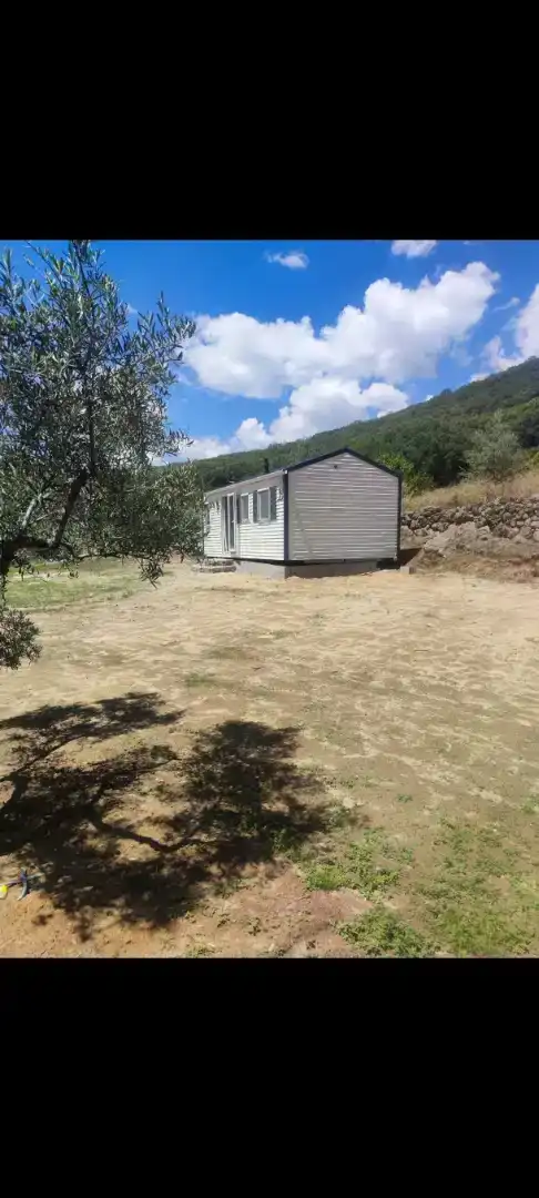 Finca rústica en venda en Guijo de Santa Bárbara amb Aire condicionat, Jardí privat i Parquet