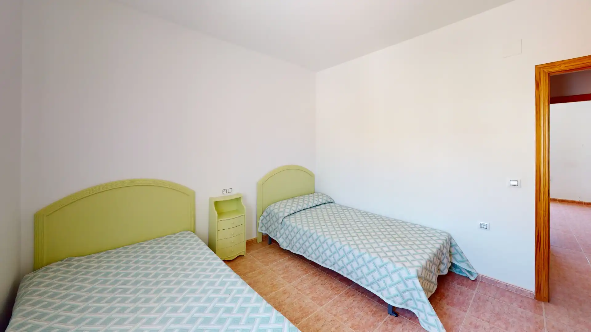 Dormitori de Casa o xalet en venda en Fuente-Álamo amb Jardí privat, Terrassa i Balcó
