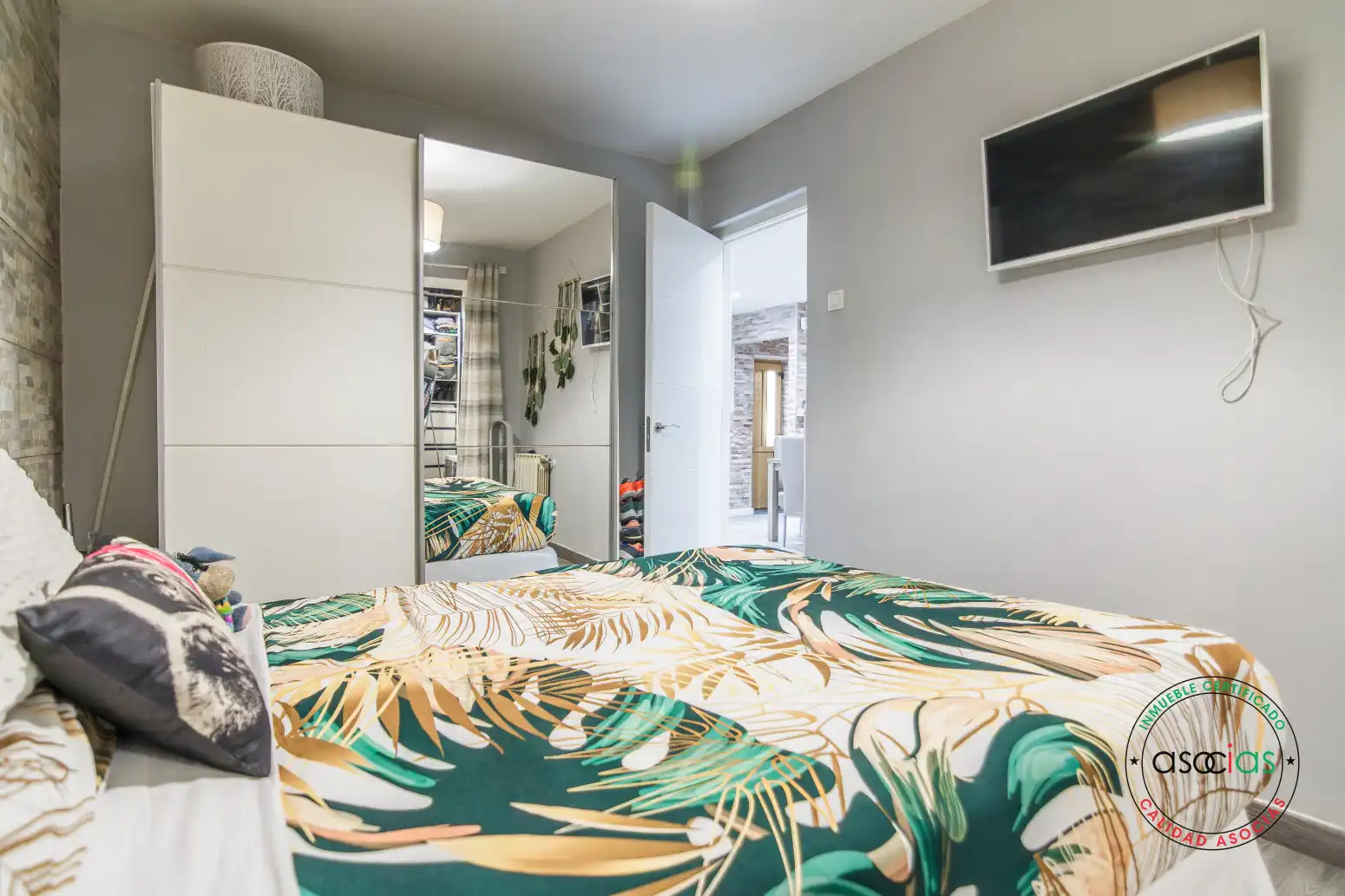 Habitación de Casa adosada en venta en Gijón  con Calefacción, Jardín privado y Parquet