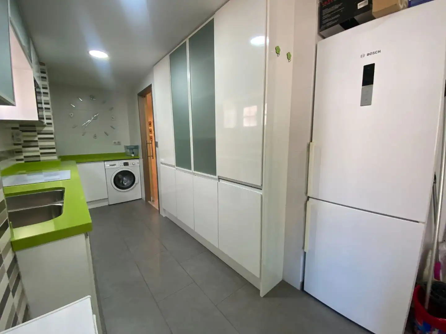 Cuina de Pis en venda en Málaga Capital amb Aire condicionat i Terrassa