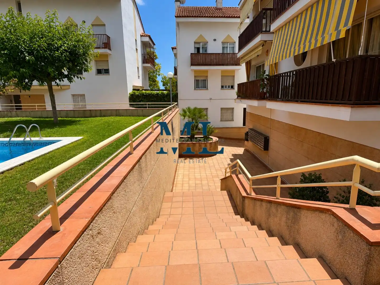 Jardí de Dúplex en venda en Sant Pere de Ribes amb Calefacció, Jardí privat i Piscina