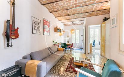 Living room of Flat to rent in  Barcelona Capital  with Air Conditioner, Terrace and Balcony