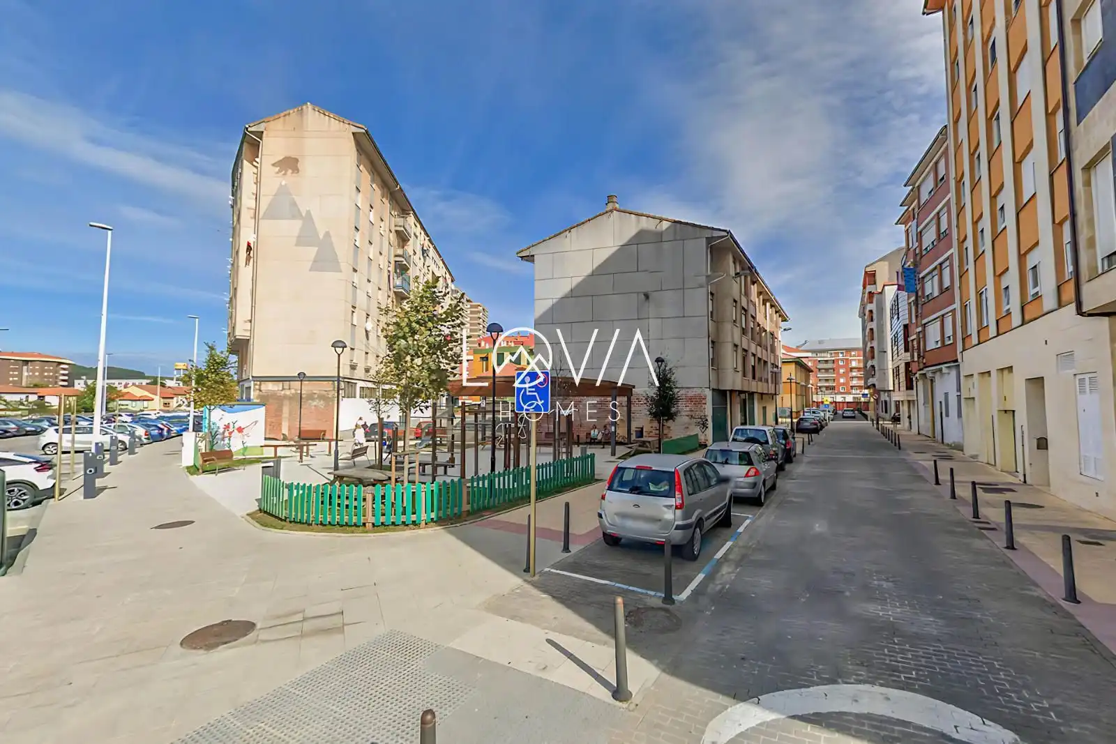Vista exterior de Piso en venta en Torrelavega 