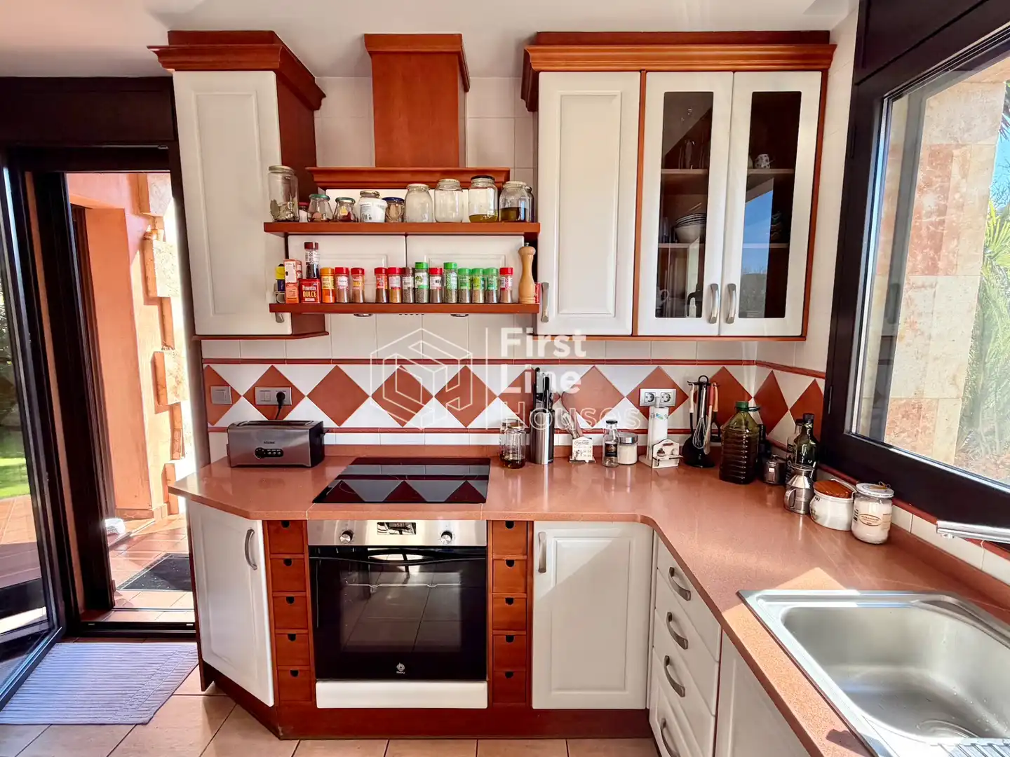 Cuina de Casa o xalet en venda en Vidreres amb Aire condicionat, Calefacció i Jardí privat