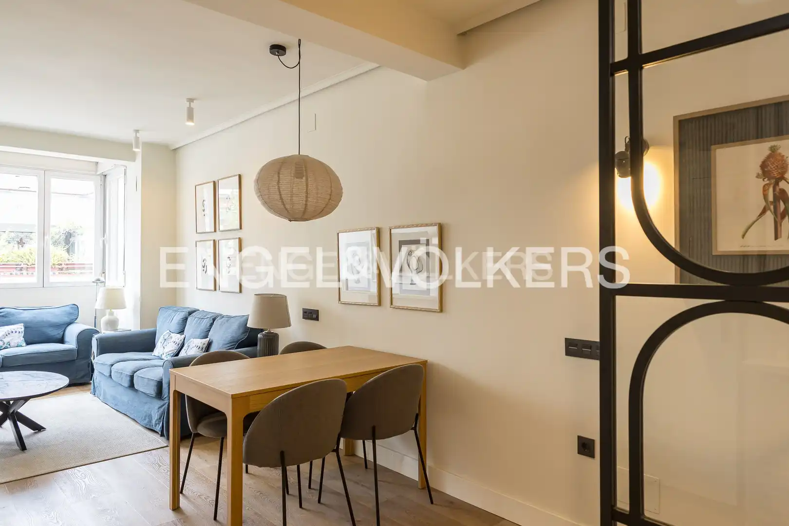 Dining room of Flat for rent in Madrid  with Air Conditioner, Heating and Storage room