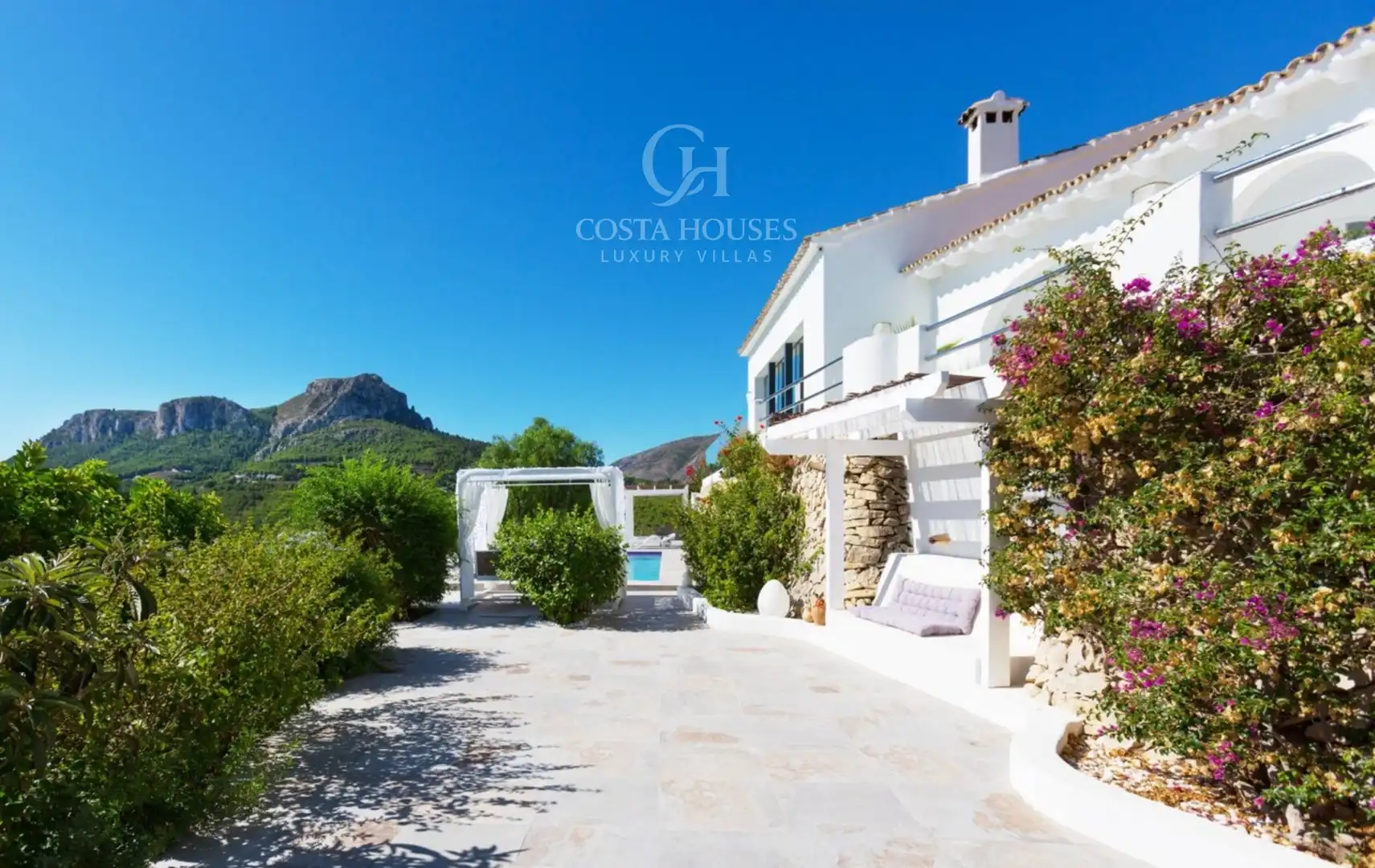 Vista exterior de Casa o chalet en venta en Benissa con Aire acondicionado, Calefacción y Jardín privado