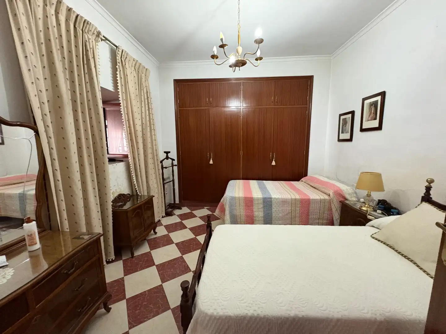 Bedroom of Houses for sale in Berlanga  with Air Conditioner, Terrace and Furnished
