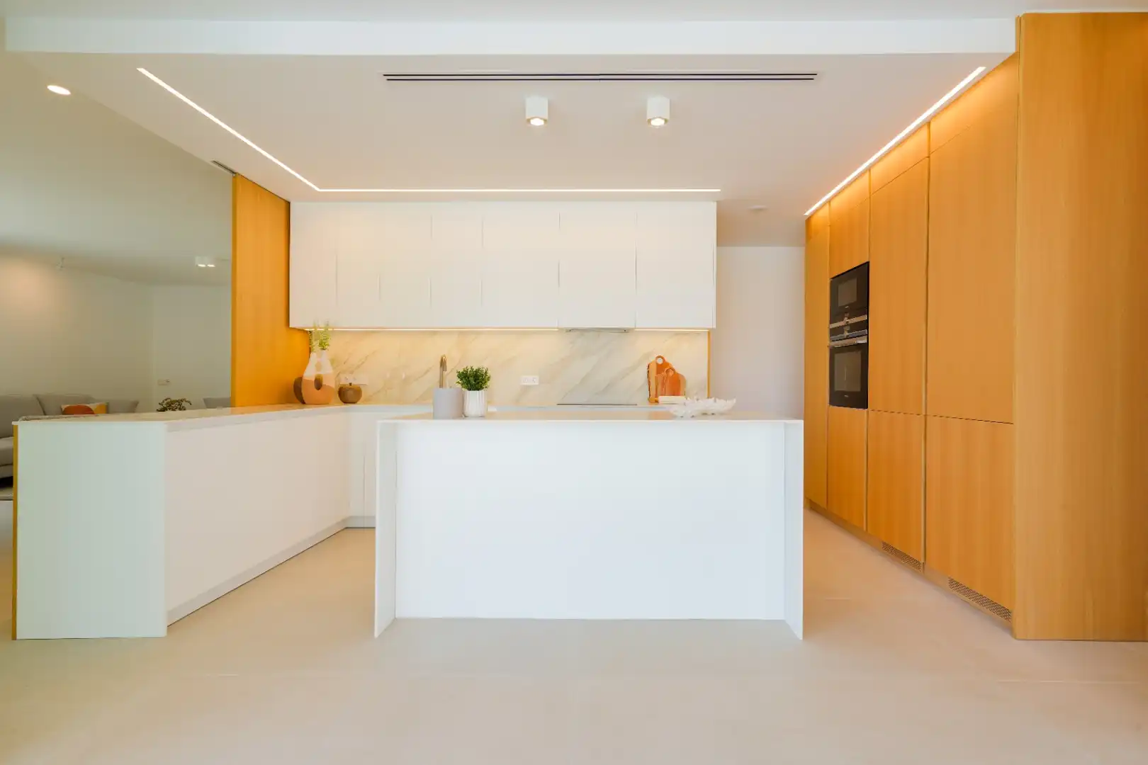 Cocina de Casa o chalet en venta en Teulada con Aire acondicionado, Calefacción y Jardín privado
