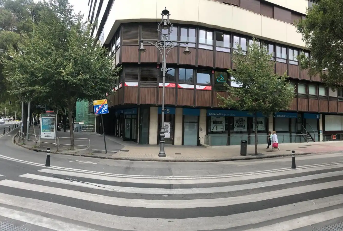 Vista exterior de Oficina en venda en  Pamplona / Iruña amb Calefacció