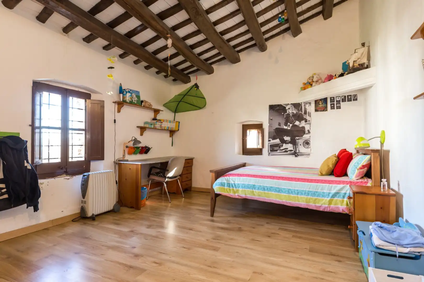 Habitación de Finca rústica en venta en Llagostera con Calefacción, Terraza y Trastero