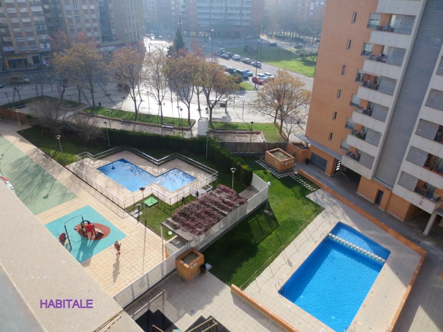 Swimming pool of Attic to rent in  Zaragoza Capital  with Terrace and Swimming Pool