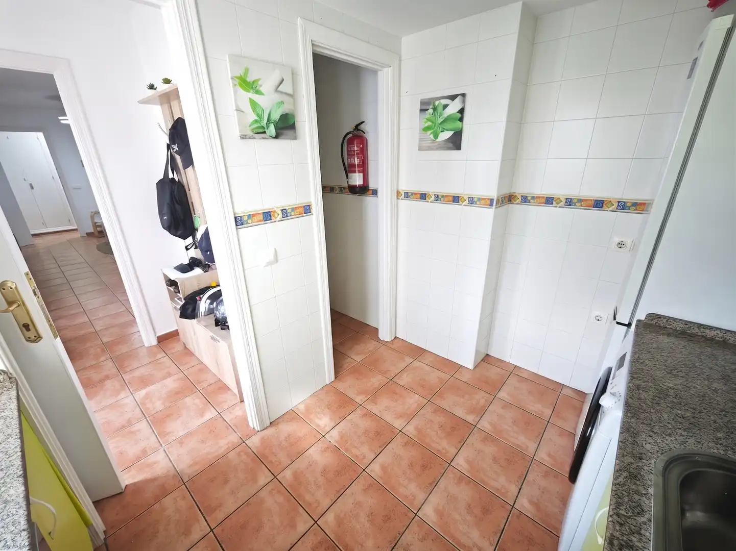 Badezimmer von Einfamilien-Reihenhaus zum Verkauf in El Puerto de Santa María mit Klimaanlage, Heizung und Terrasse