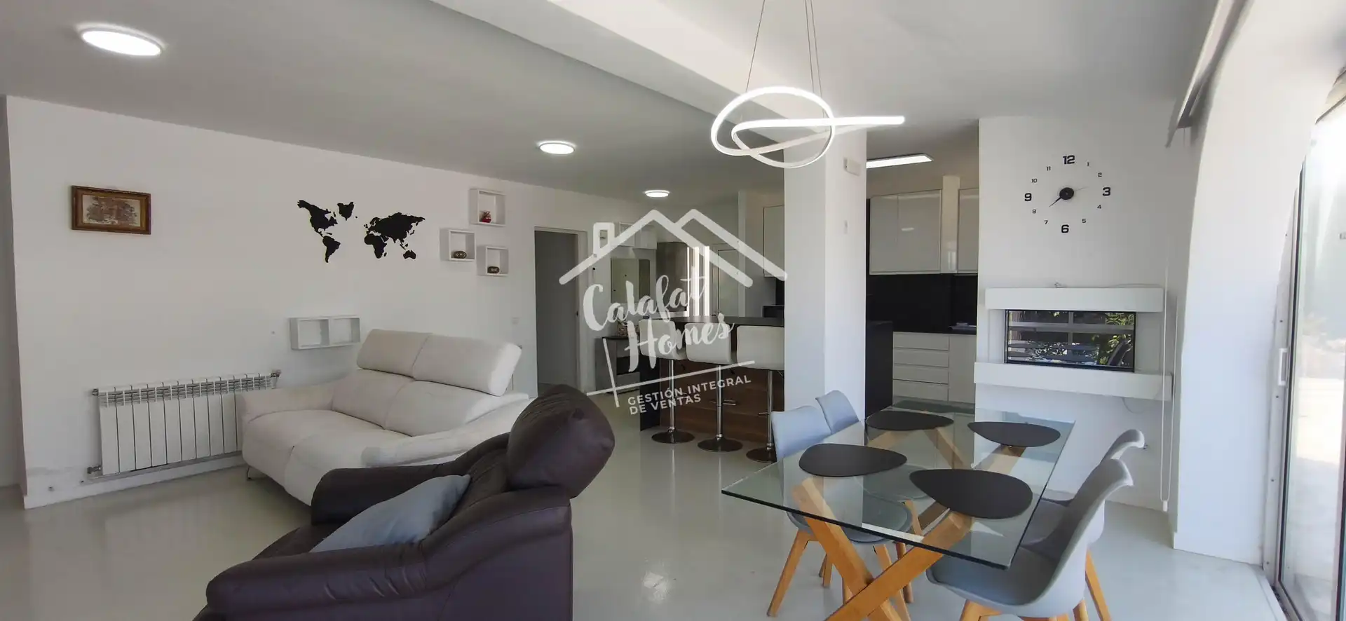 Sala d'estar de Casa o xalet en venda en L'Ametlla de Mar  amb Aire condicionat, Calefacció i Jardí privat