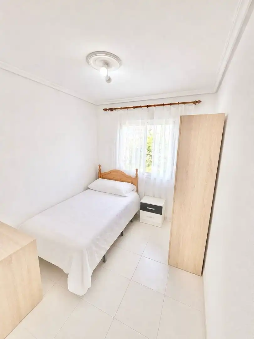 Bedroom of Apartments for rent in Los Alcázares  with Heating, Terrace and Furnished