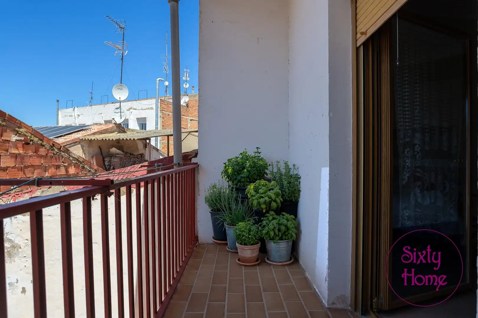 Terrassa de Pis en venda en Tauste amb Moblat i Balcó