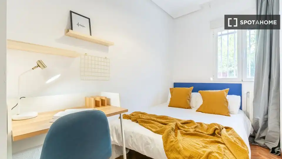 Habitación de Piso para compartir en Madrid con Aire acondicionado, Calefacción y Terraza