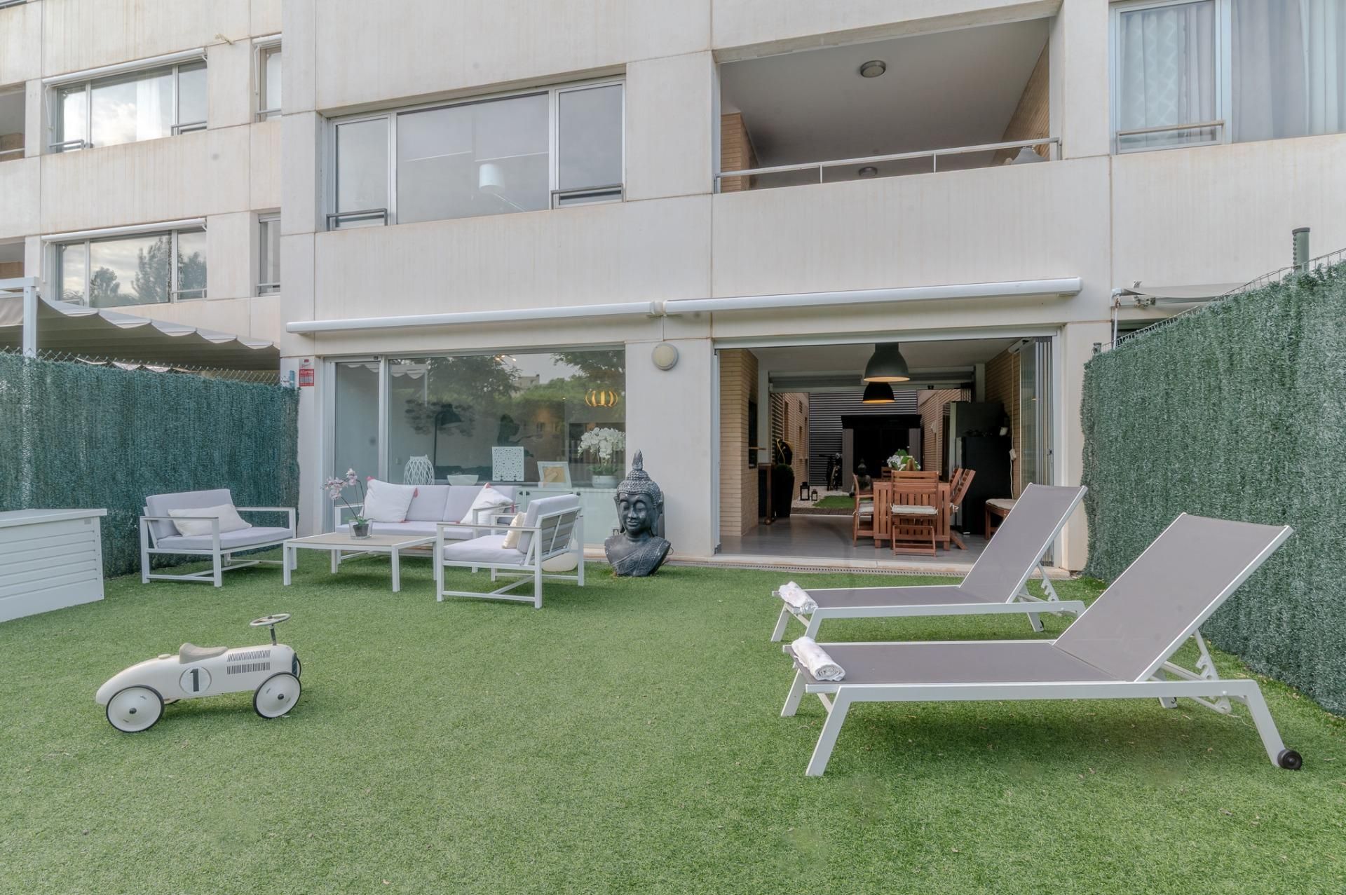 Terraza de Apartamento en venta en Oropesa del Mar / Orpesa con Aire acondicionado, Terraza y Piscina comunitaria