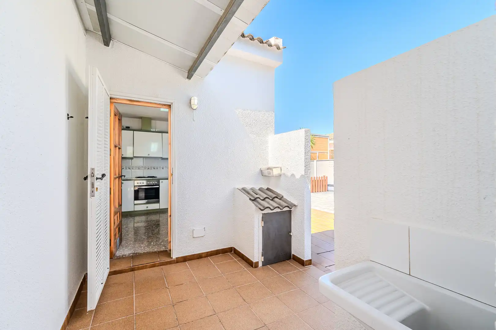 Cocina de Casa o chalet en venta en L'Ametlla de Mar  con Aire acondicionado, Calefacción y Jardín privado