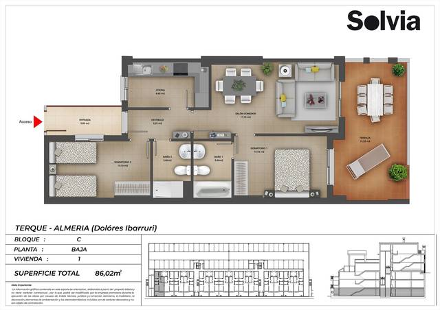 Piso en Venta en C/ Dolores Ibárruri   en Terque