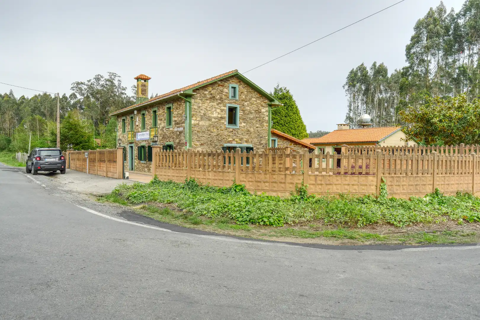 Vista exterior de Finca rústica en venta en Valdoviño con Calefacción, Jardín privado y Parquet