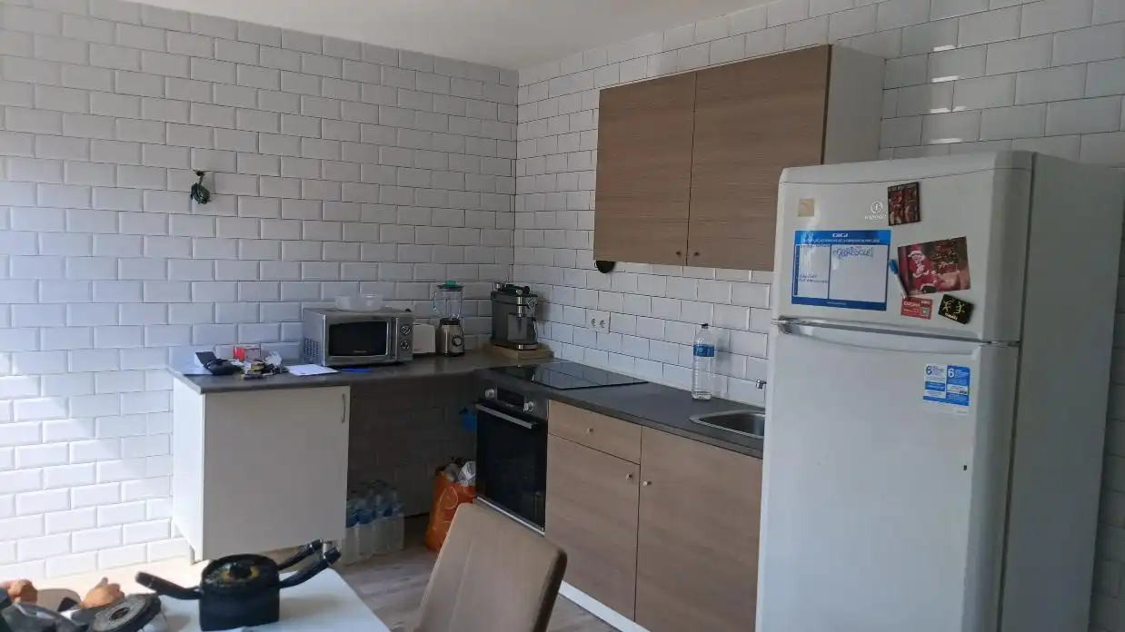 Cuina de Casa adosada en venda en Cartagena amb Aire condicionat, Calefacció i Jardí privat