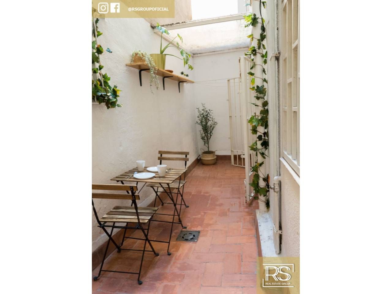 Terrassa de Loft de lloguer en  Barcelona Capital amb Aire condicionat, Parquet i Moblat