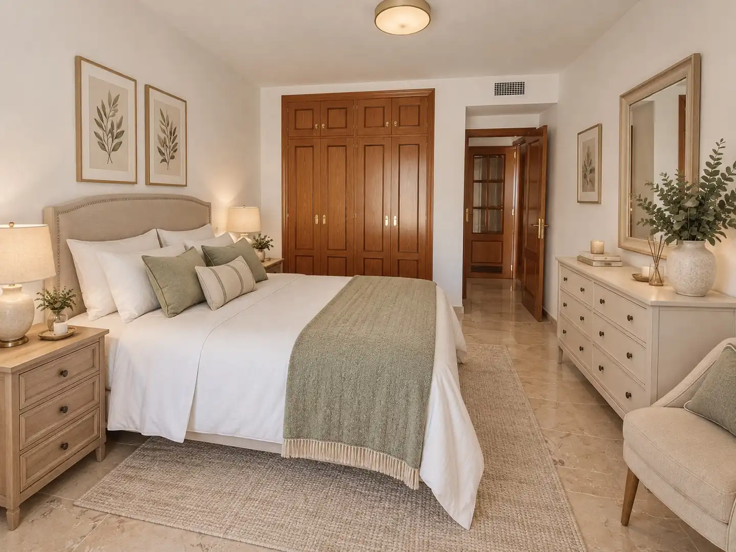 Bedroom of Flat for sale in Benalmádena  with Air Conditioner, Terrace and Furnished