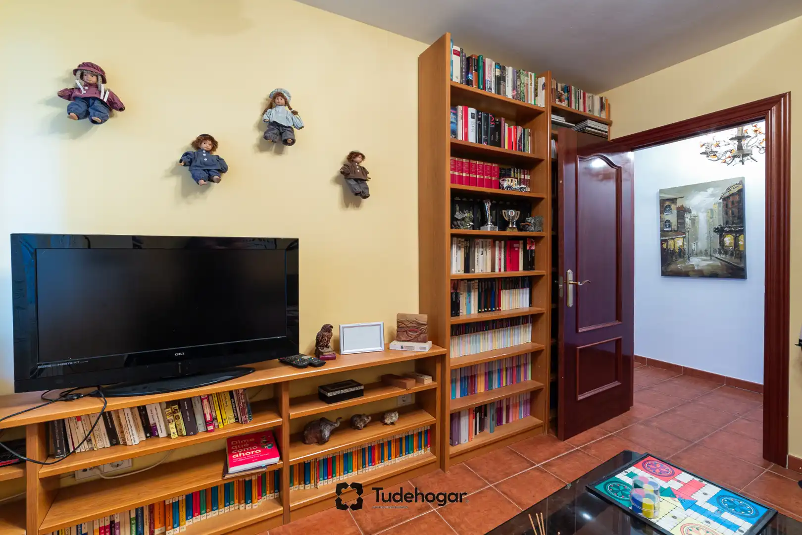 Sala de estar de Casa o chalet en venta en Tudela de Duero con Calefacción, Jardín privado y Amueblado