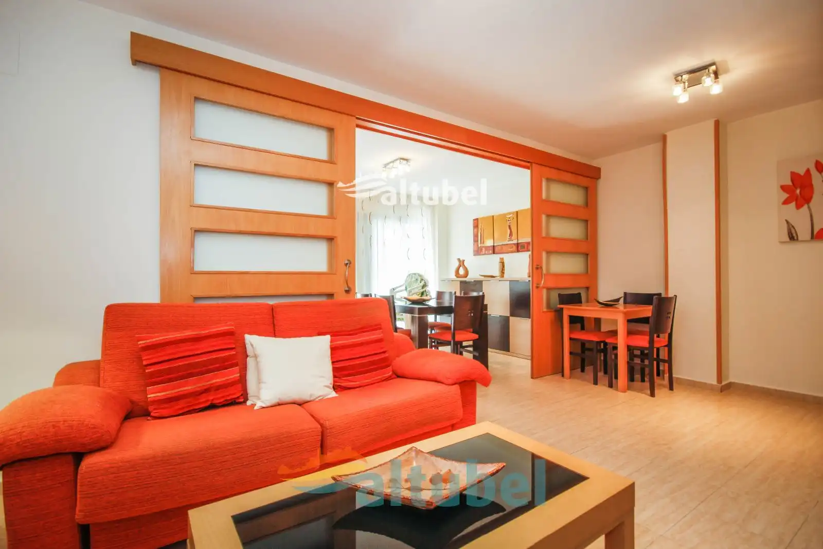 Living room of Apartments for sale in Peñíscola / Peníscola  with Air Conditioner, Swimming Pool and Community pool