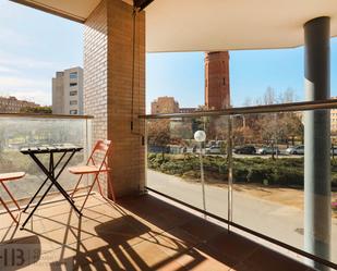 Terrace of Flat for sale in  Barcelona Capital  with Air Conditioner, Heating and Private garden