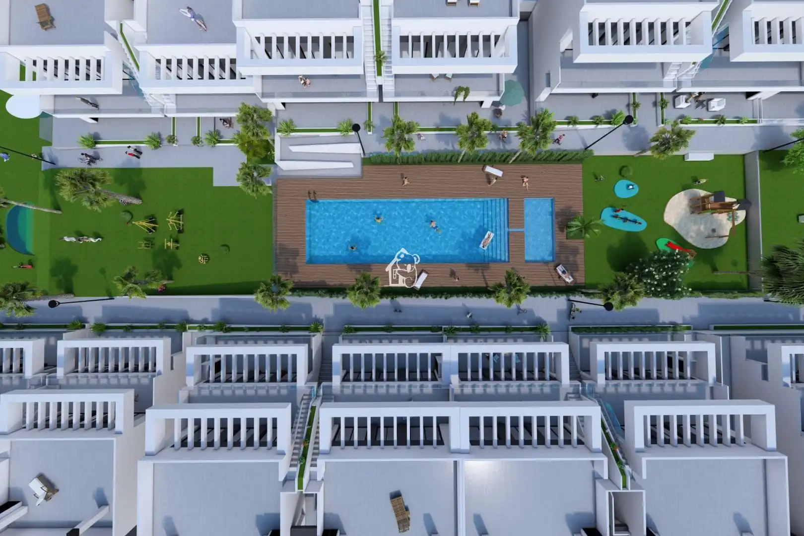 Vista exterior de Apartamento en venta en Algorfa con Aire acondicionado, Parquet y Terraza