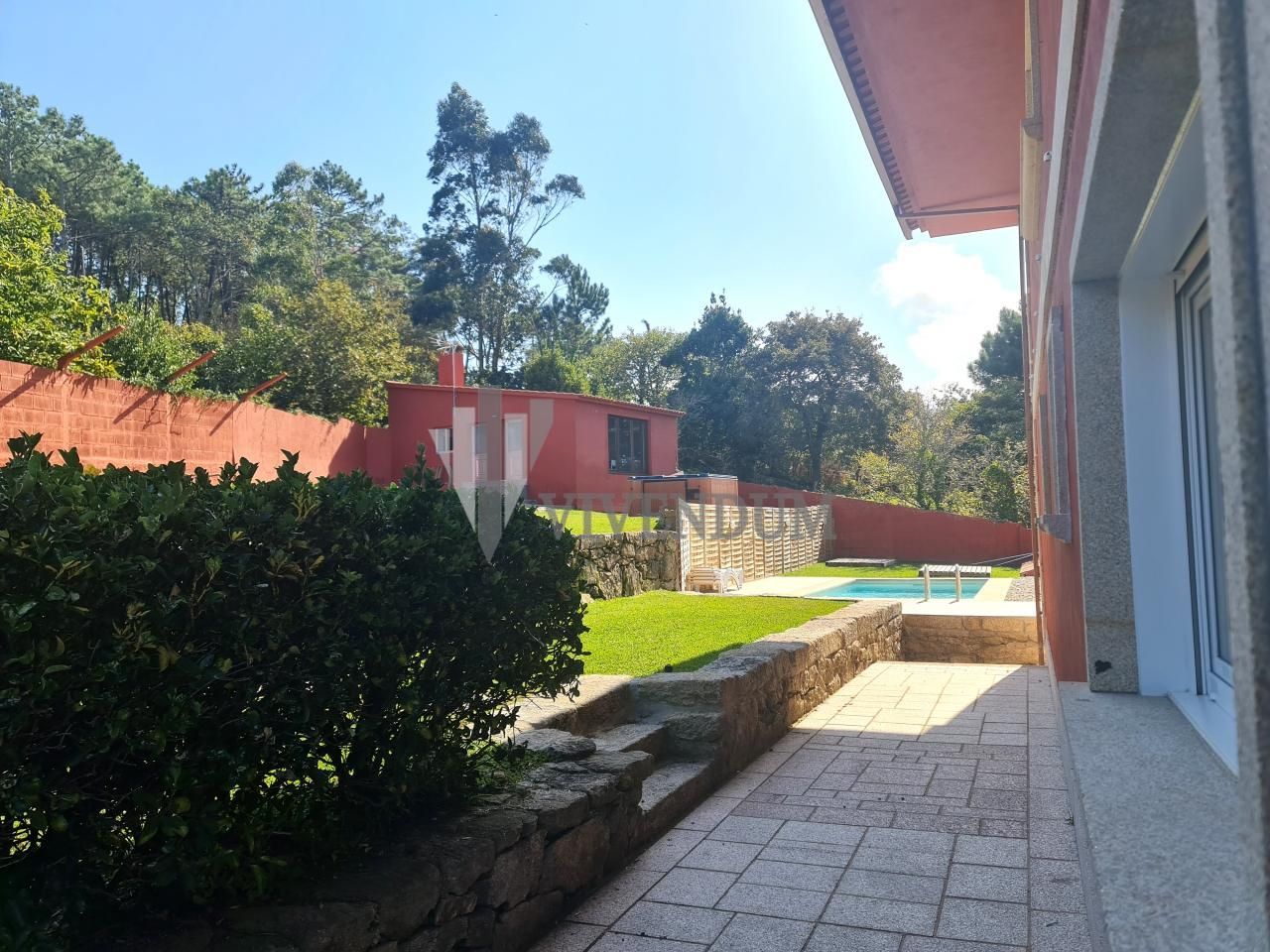 Garden of House or chalet for sale in Baiona  with Heating, Private garden and Terrace