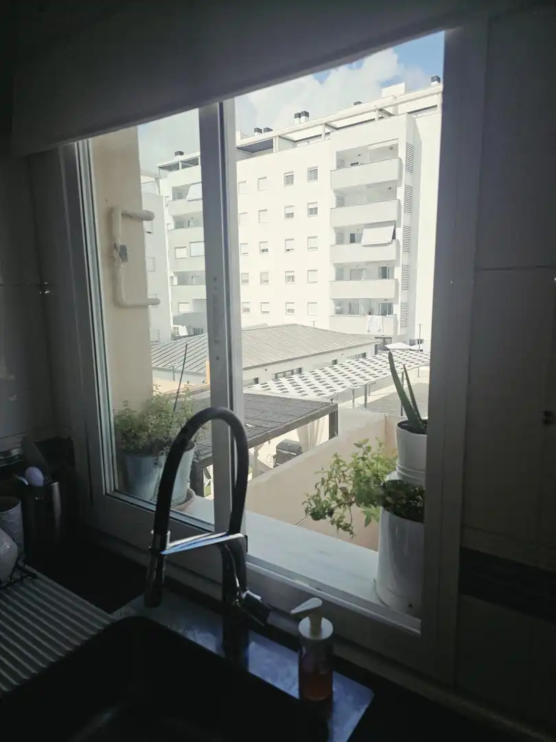 Balcony of Flat for sale in Puerto Real  with Air Conditioner, Heating and Swimming Pool