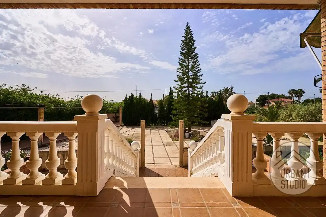 Terrace of Houses for sale in San Vicente del Raspeig / Sant Vicent del Raspeig  with Heating, Private garden and Terrace