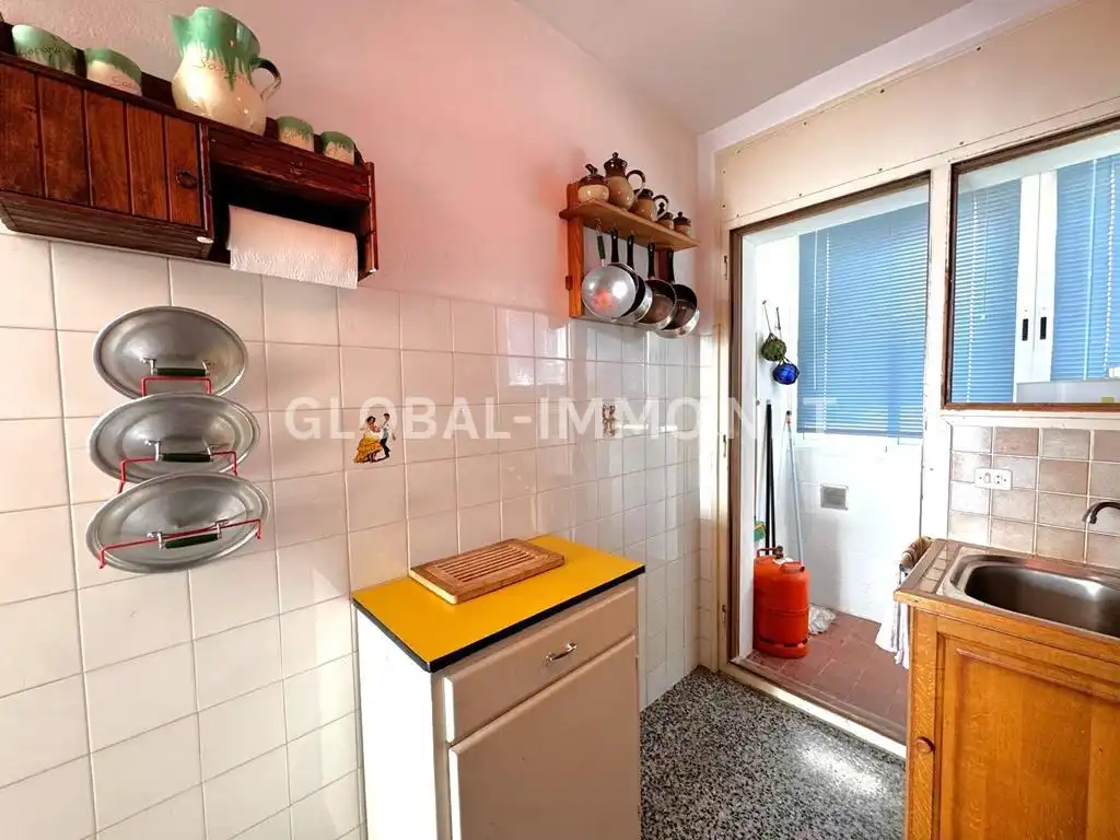 Küche von Wohnungen zum Verkauf in Roses mit Terrasse und Möbliert