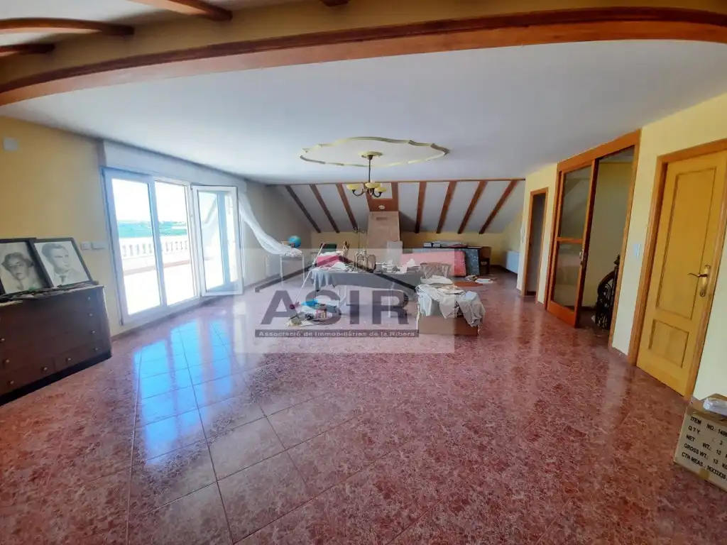 Sala d'estar de Casa o xalet en venda en Albalat de la Ribera amb Aire condicionat, Calefacció i Jardí privat