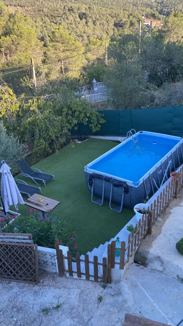 Piscina de Casa o chalet en venta en Vallirana con Calefacción, Jardín privado y Terraza