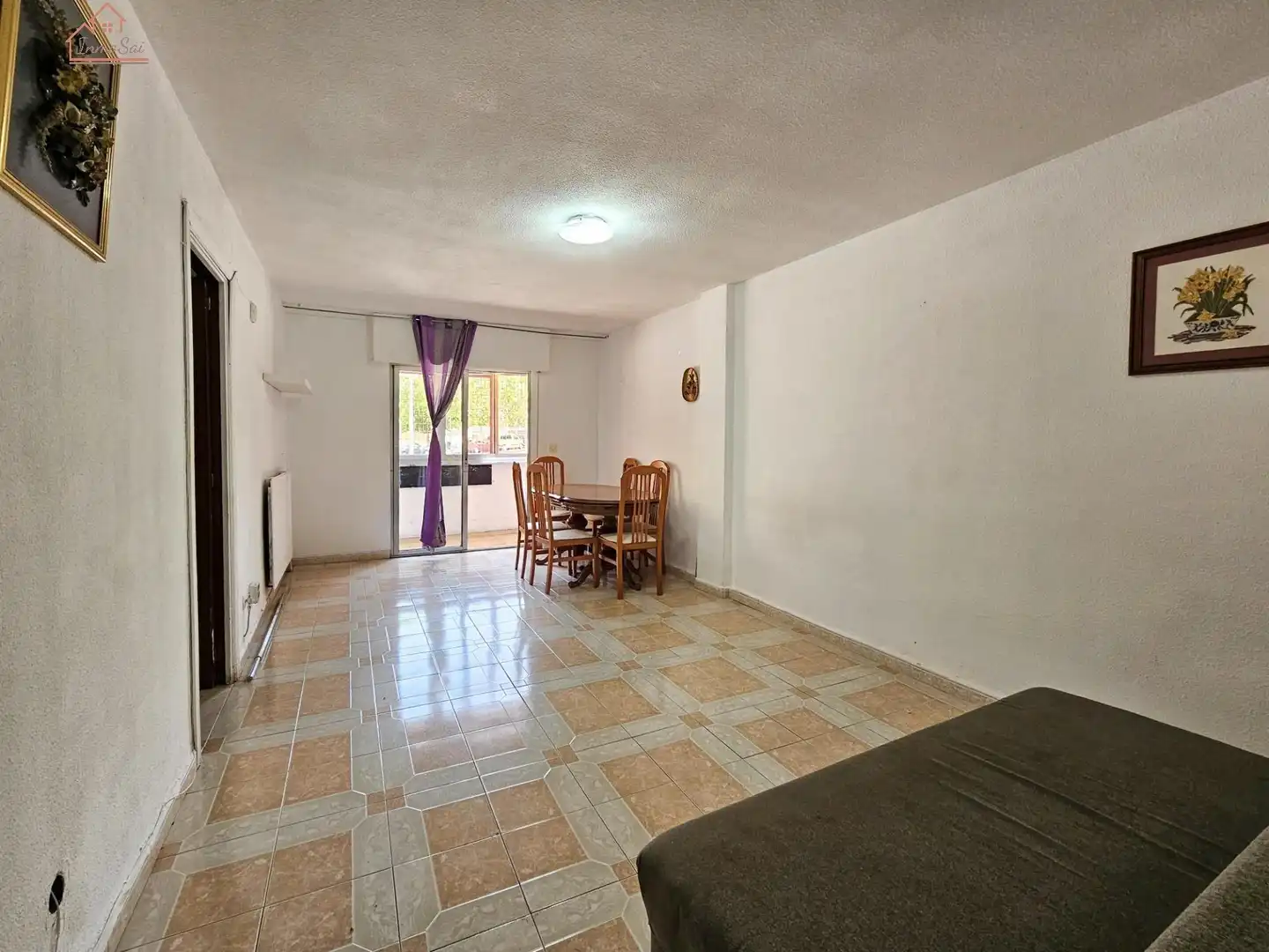 Sala d'estar de Pis en venda en Madrid amb Calefacció, Jardí privat i Terrassa